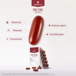 Iraltone AGA Plus 60 cápsulas - Pelo y uñas