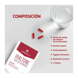 Iraltone AGA 5 Alfa Supreme 60 cápsulas - Pelo y uñas