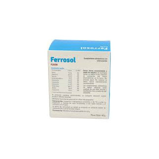 Ferrosol Flash 30 Sobres Bucodispersables - Hierro