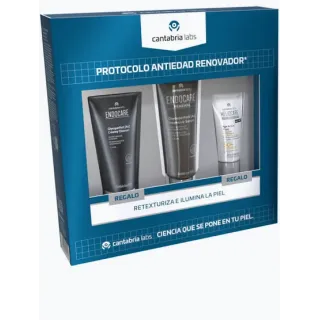 Endocare Protocolo Luminosidad Pack Glycoperfect + Limpiador Glycoperfect + Age Active Fluid - Rutinas y packs