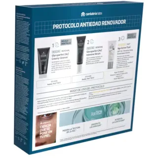 Endocare Protocolo Luminosidad Pack Glycoperfect + Limpiador Glycoperfect + Age Active Fluid - Rutinas y packs