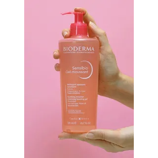 Bioderma Sensibio Gel Moussant 500 ml - Limpiadores faciales para piel sensible