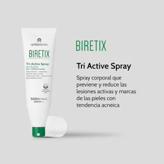 Biretix Tri Active Spray Corporal 100 ml - Hidratación corporal