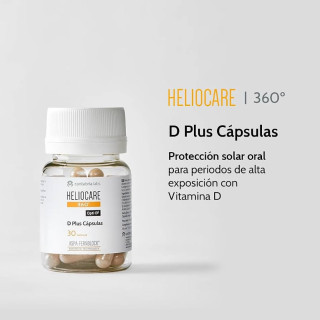 Heliocare 360 D Plus 30 cápsulas - Piel