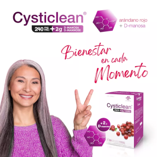 Cysticlean D Manosa 30 sobres - Arándano Rojo