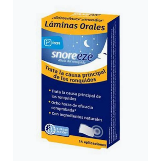 Snoreeze 14 láminas orales - Botiquín y ortopedia