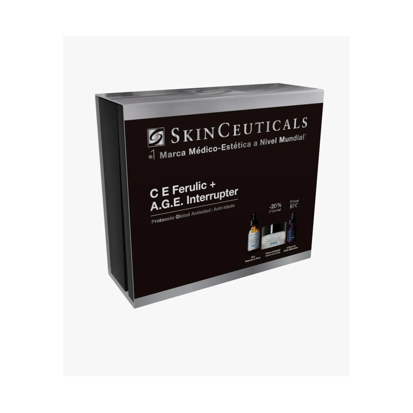 SKINCEUTICALS COFRE ANTIEDAD GLOBAL: CE FERULIC + AGE CREMA 2026 - Facial