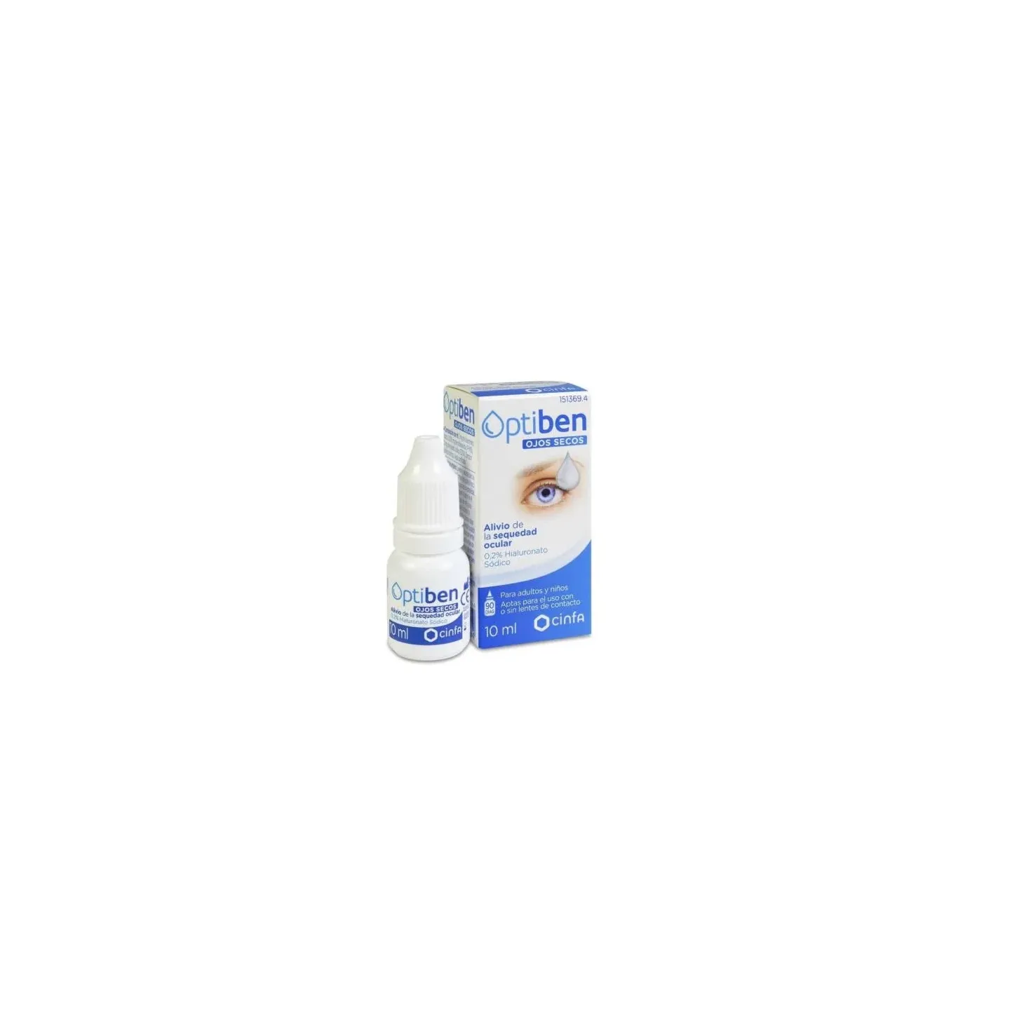 Optiben Ojos Secos Gotas 15 ml - Lágrimas artificiales