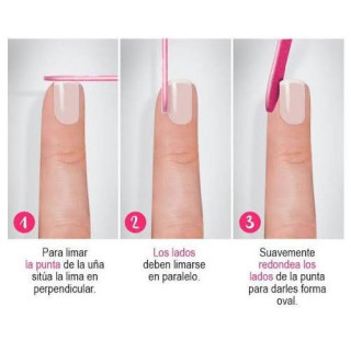 Beter Lima de Uñas Corindón 11 cm 4 unidades - Esmaltes y manicura