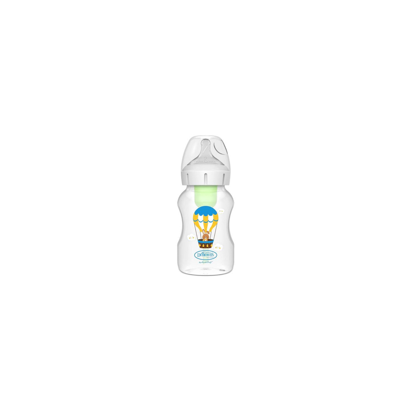 Dr. Brown's Options+ Biberón Anticólico Boca Ancha 330 ml - Biberones