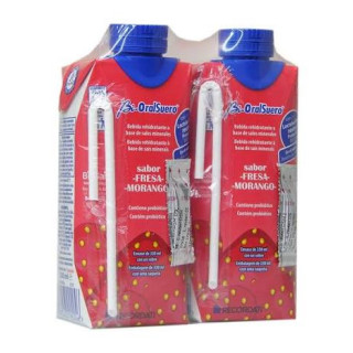 Bi-OralSuero Fresa 2 x 330 ml - Digestivo