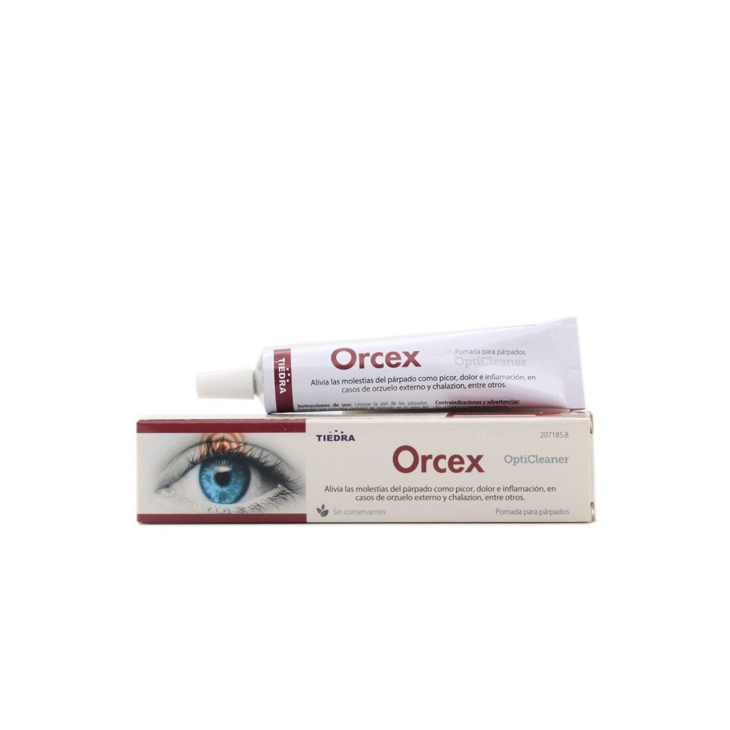 Orcex Pomada para Párpados 15 g - Limpieza e hidratación ocular