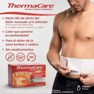 ThermaCare Zona Lumbar y Cadera 2 parches - Botiquín y ortopedia