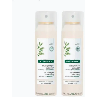Klorane Champú Seco Avena Duplo 2 x 150 ml - Champú