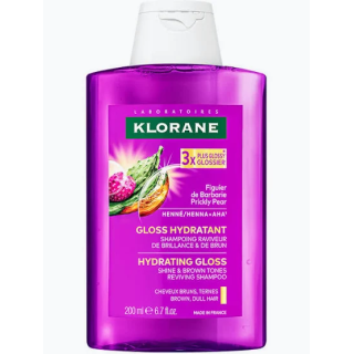 Klorane Gloss Champú Brillo y Tonos Castaños 200 ml - Champú