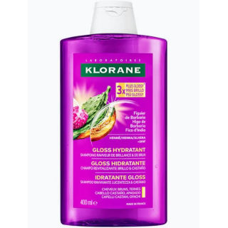 Klorane Gloss Champú Brillo y Tonos Castaños 400 ml - Champú