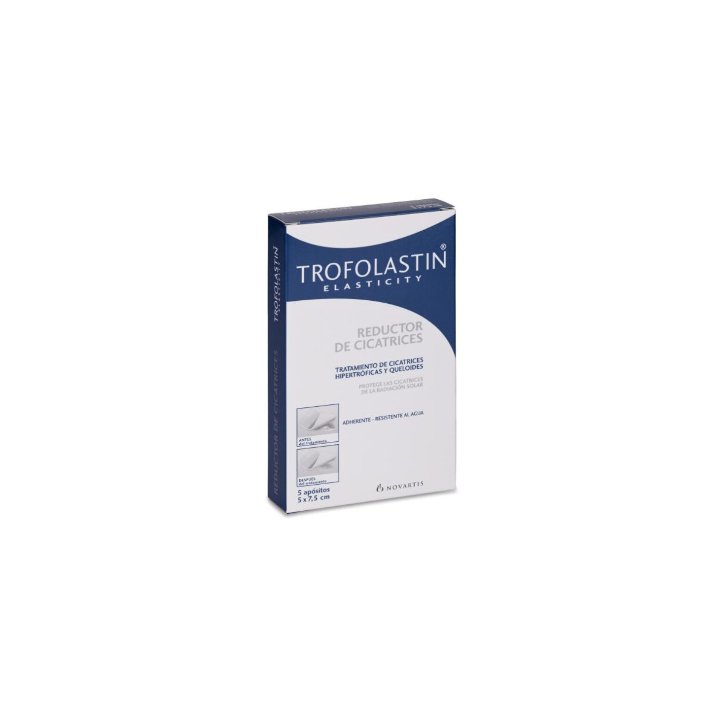 Parche Trofolastin reductor de cicatrices 4x30 cm 5 unidades