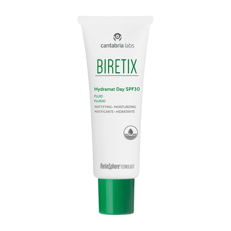 Biretix hydra mat fluido seborregulador con SPF30 50 ml