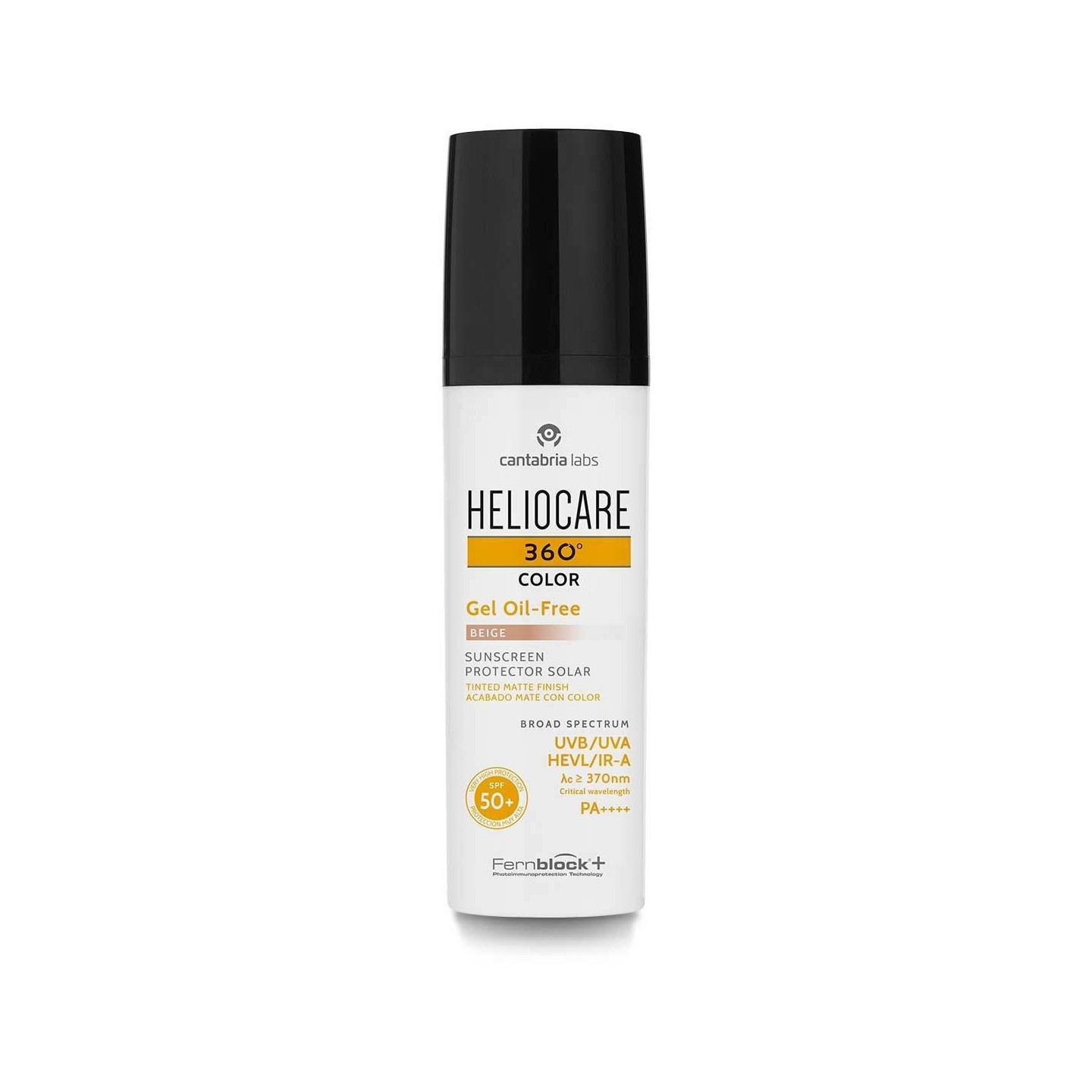 Heliocare 360 Gel Oil Free Color Beige SPF50+ 50 ml