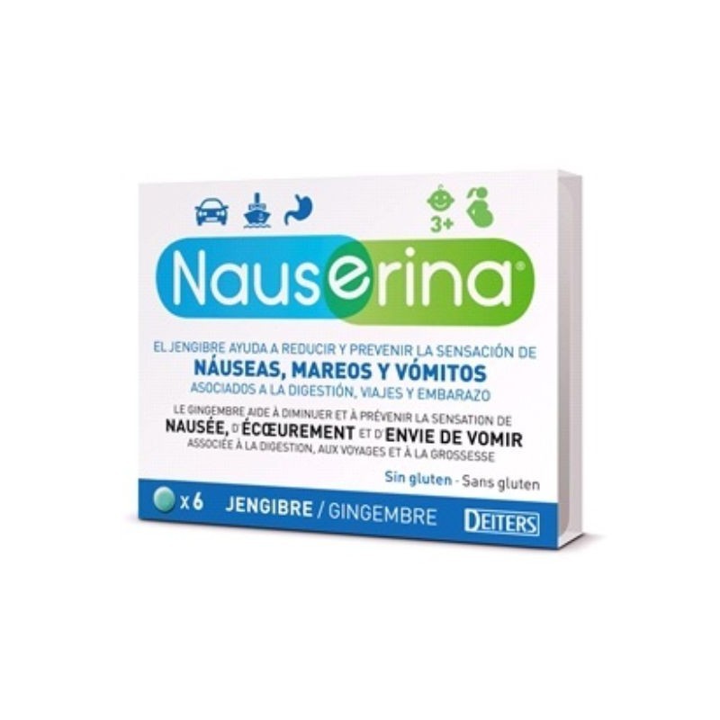 Nauserina 6 comprimidos