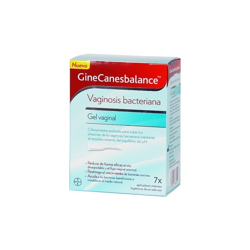 Ginecanesbalance Vaginosis Bacteriana 7 tubos 5 ml