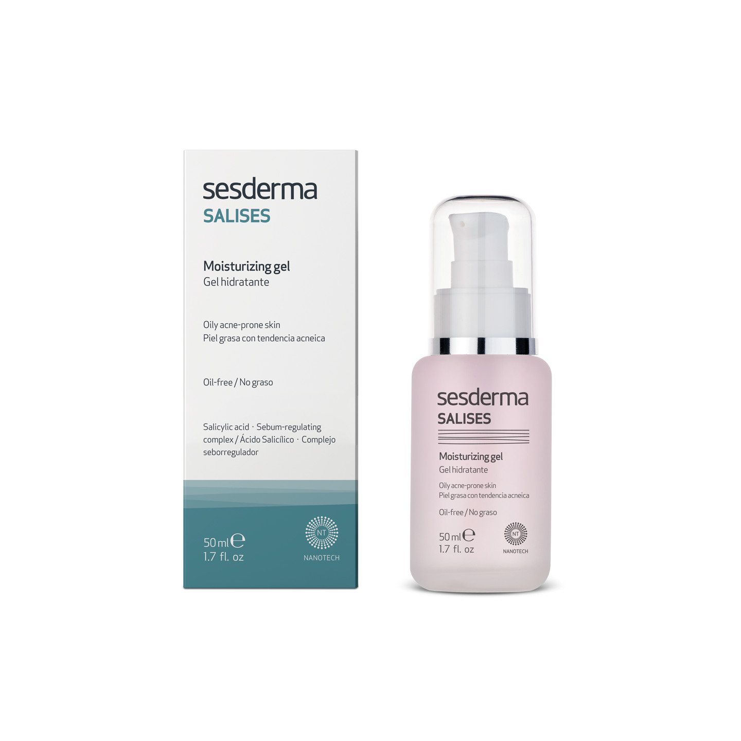 SALISES Gel hidratante 50 ml SESDERMA