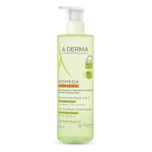 Exomega gel limpiador 2 en 1 cuerpo y cara 500 ml