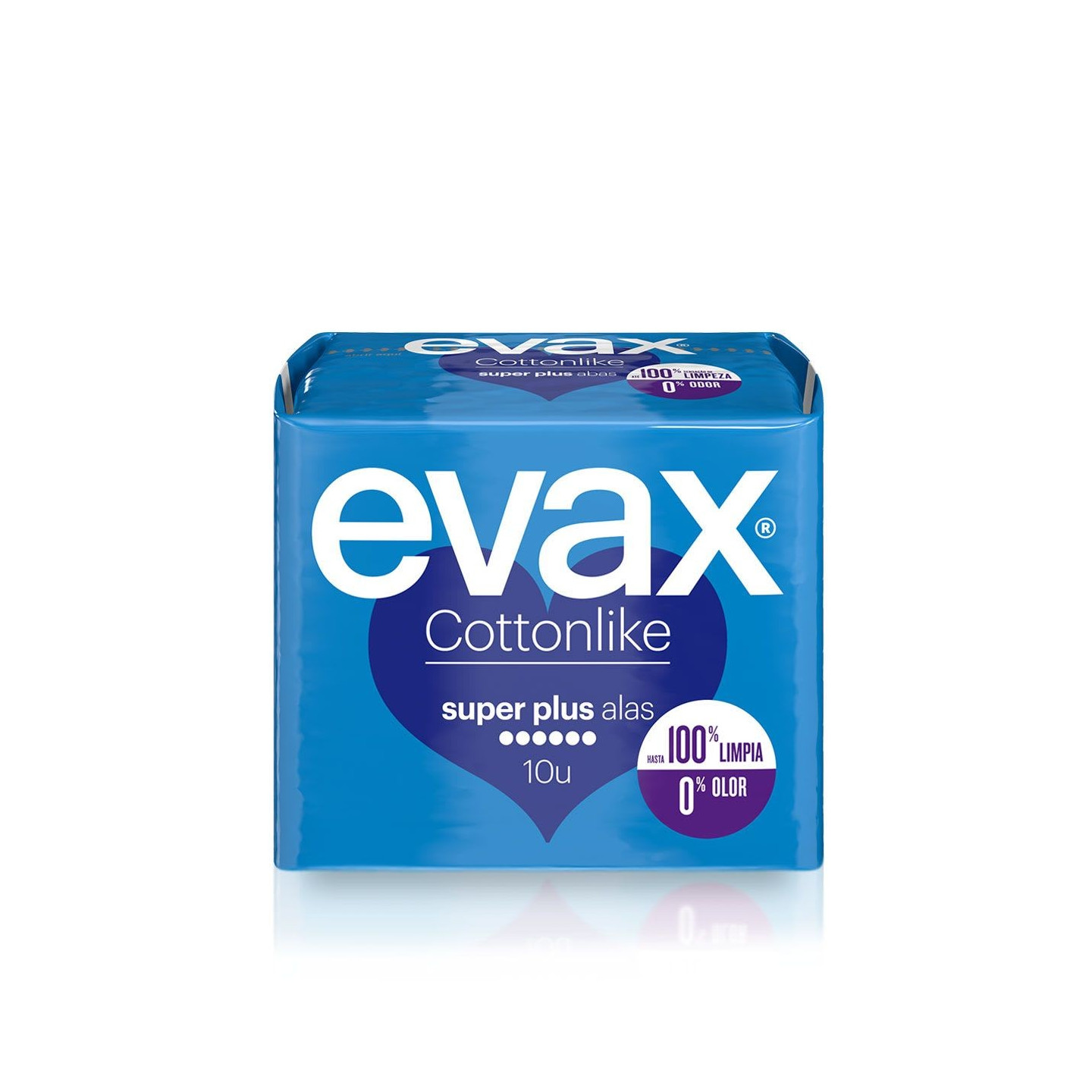 Compresas Evax Cottonlike super plus alas 10 unidades - Compresas, salvaslips y tampones | STG Farma