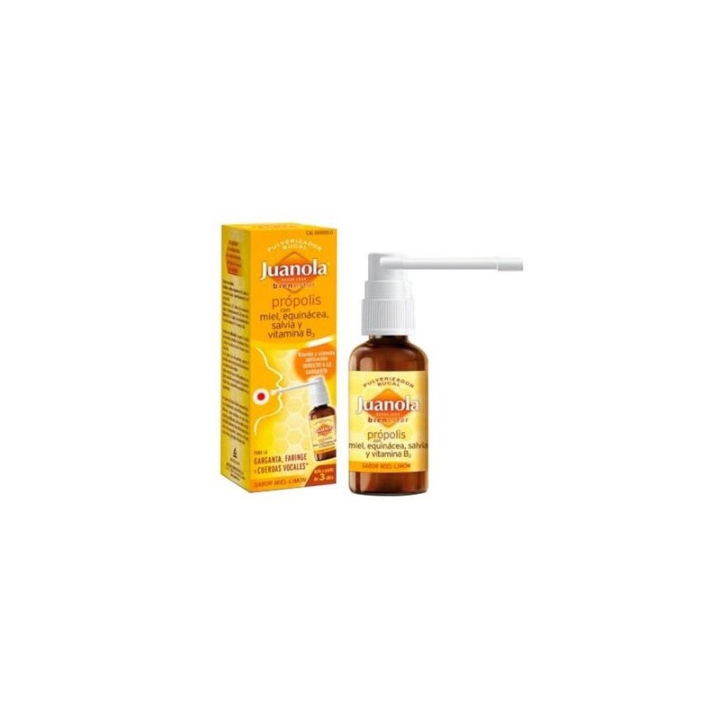 Juanola pulverizador bucal miel 20 ml