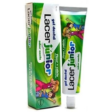 Lacer Junior Gel Dental Menta 75 ml