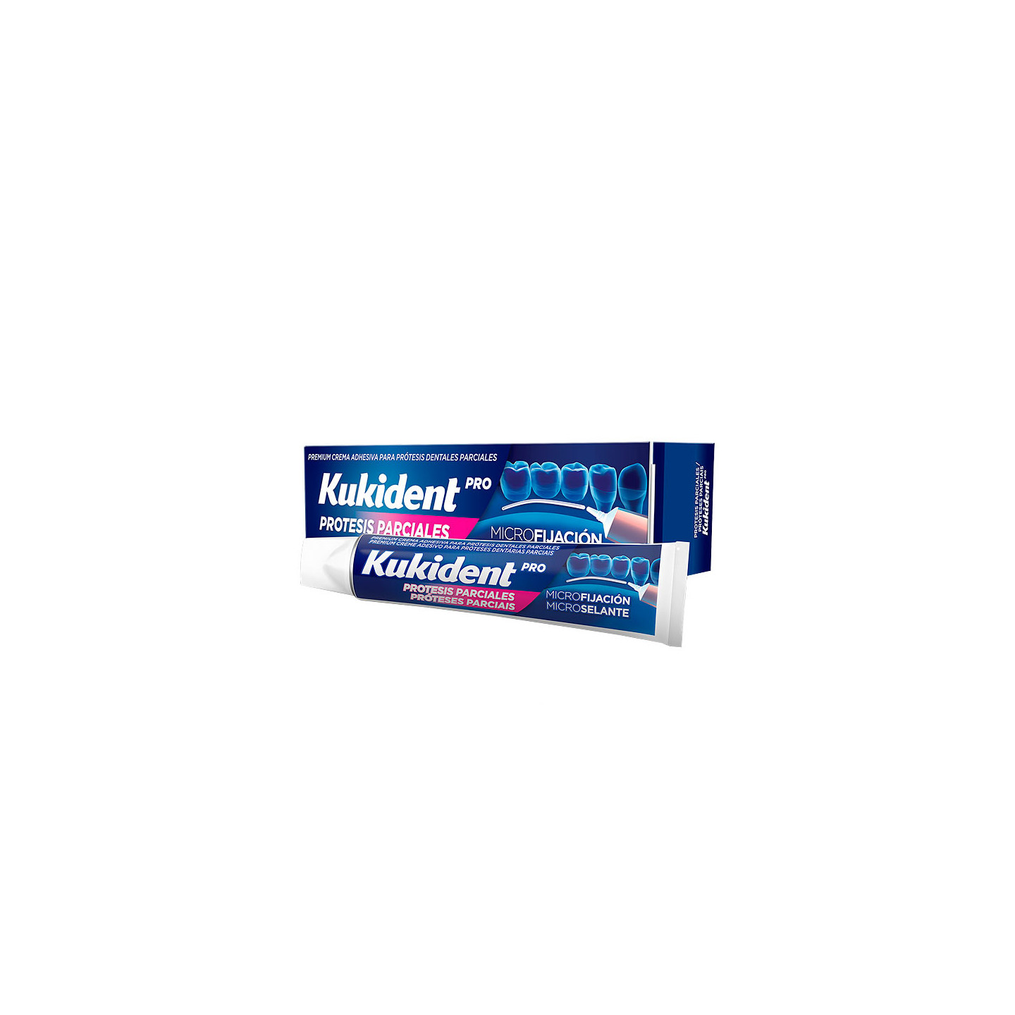 Kukident Prótesis Parciales 40 gramos - Fijación dental | STG Farma