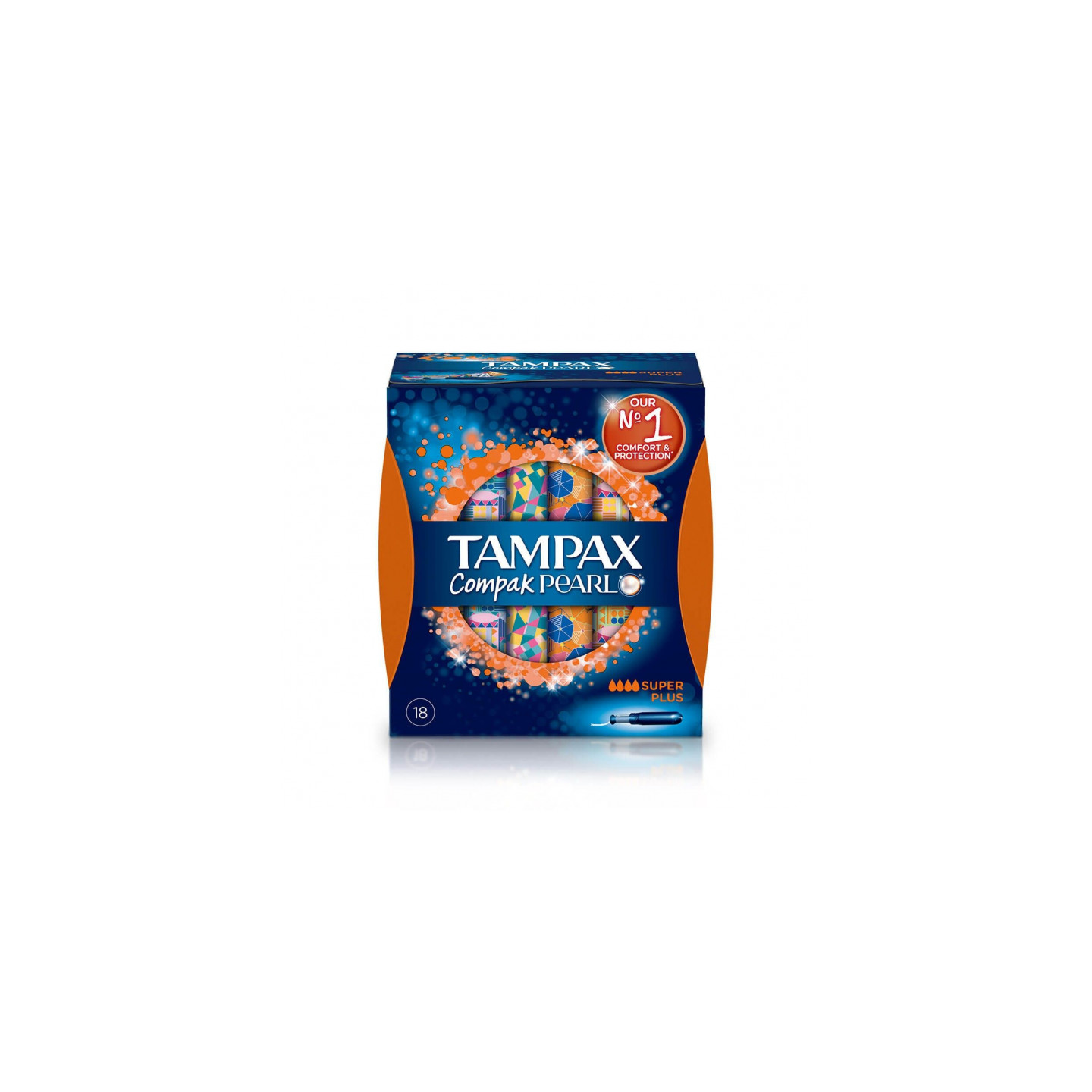 Tampax Compak Pearl Super Plus 18 tampones - Compresas, salvaslips y tampones | STG Farma