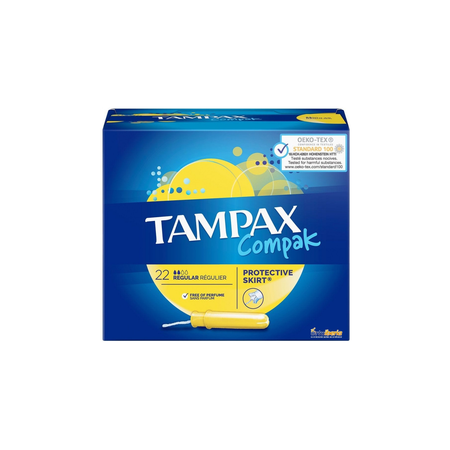 Tampax Compak Regular 22 tampones - Compresas, salvaslips y tampones | STG Farma