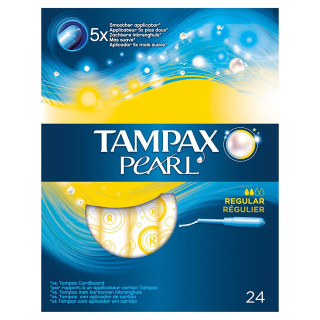 Tampax Pearl Regular 24 tampones - Compresas, salvaslips y tampones | STG Farma