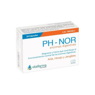 PH-NOR enzimas digestivas 30 cápsulas
