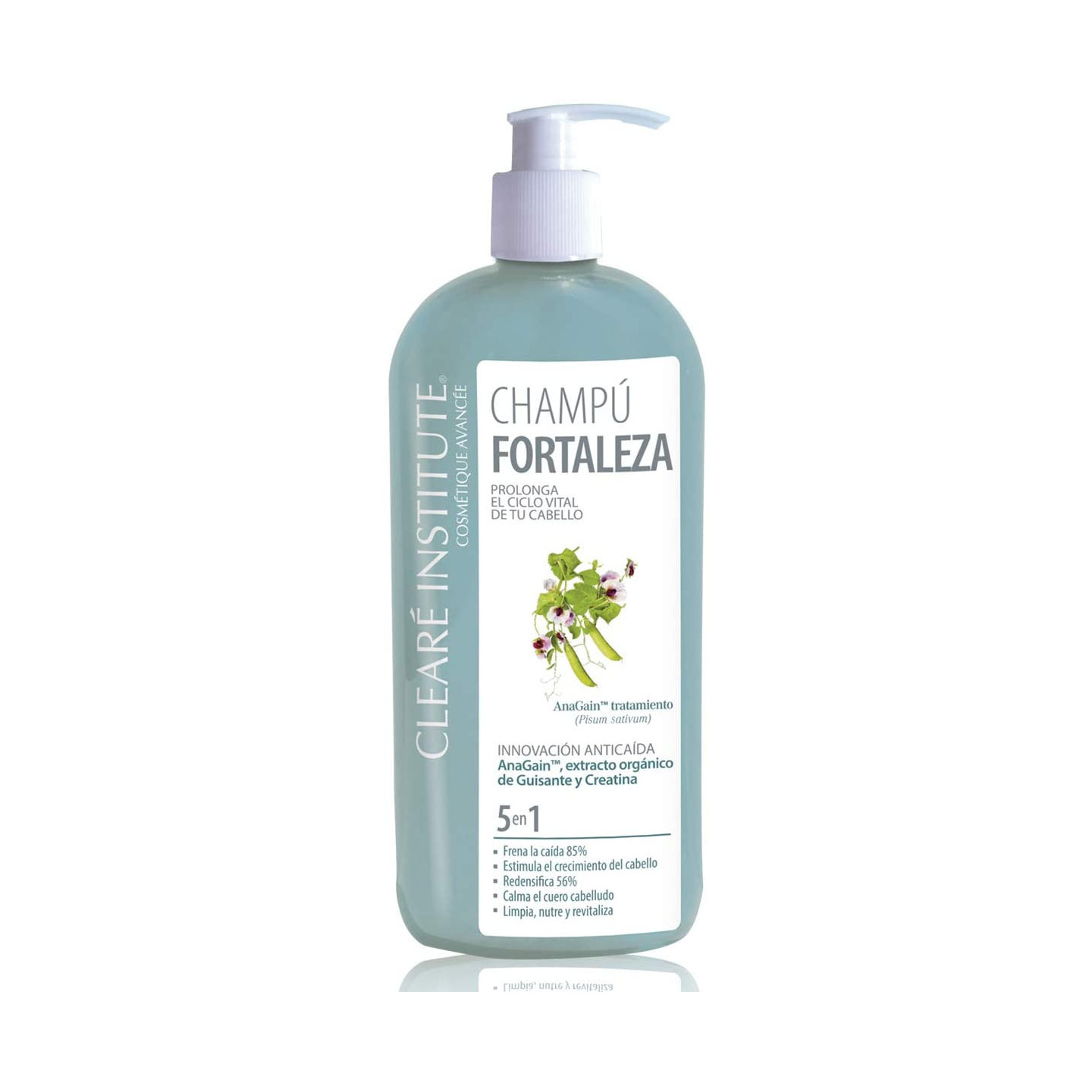 Champú fortaleza anticaída 400 ml Cleare Institute