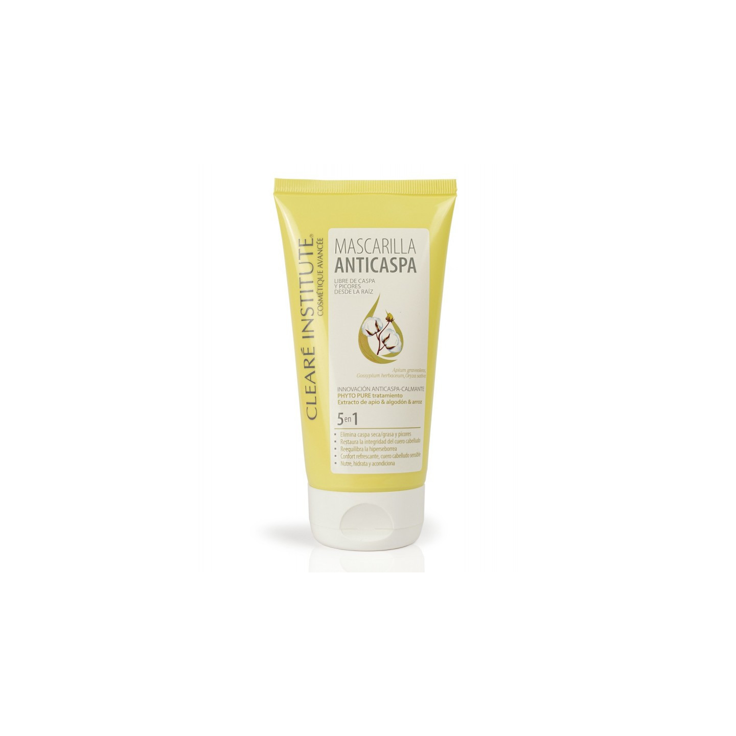 Mascarilla anti caspa