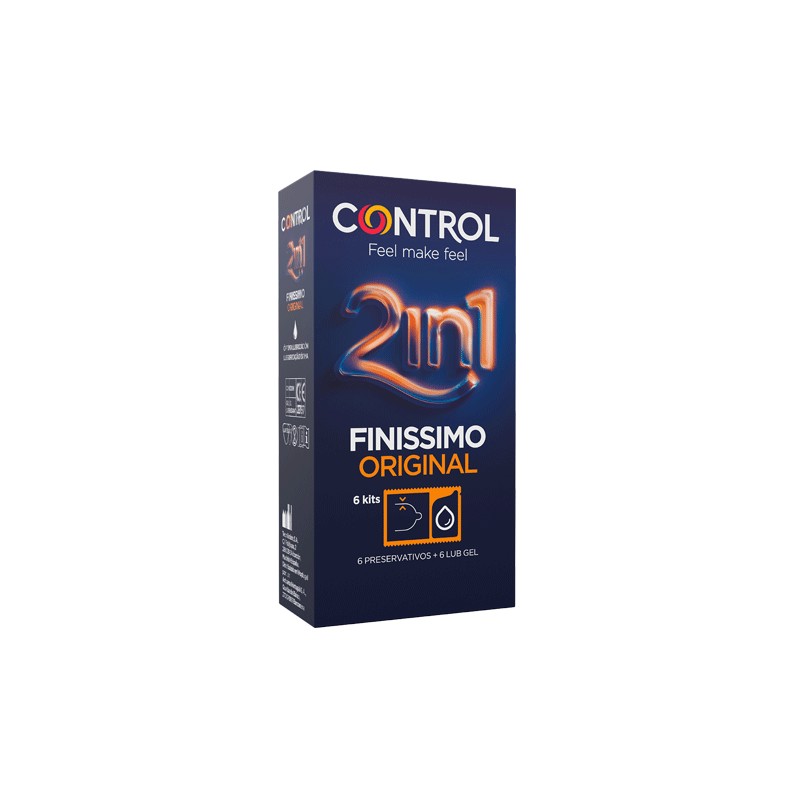 Control Finissimo 2in1 Preservativos 6 unidades