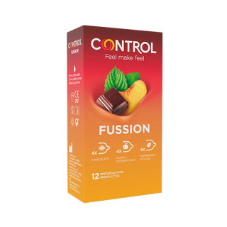 Control Fussion 12 unidades - Preservativos de sabores | STG Farma