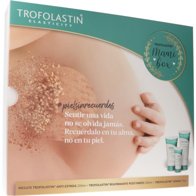 Pack MAMI BOX Trofolastin antiestrías + senos + reafirmante post parto