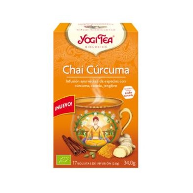 Yogi Tea Chai Cúrcuma 17 infusiones