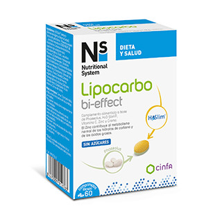 NS Lipocarbo bi-effect 60 comprimidos
