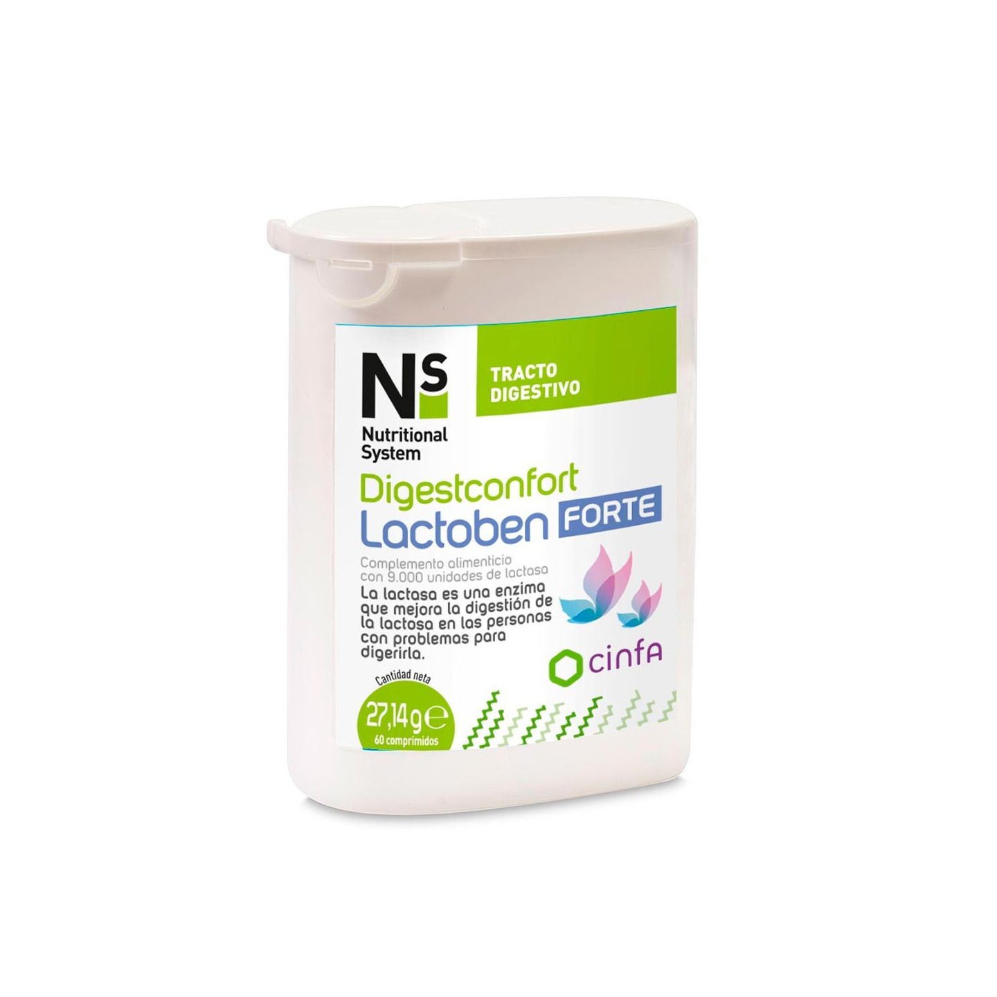 Ns Digestconfort Lactoben Forte 60 comprimidos