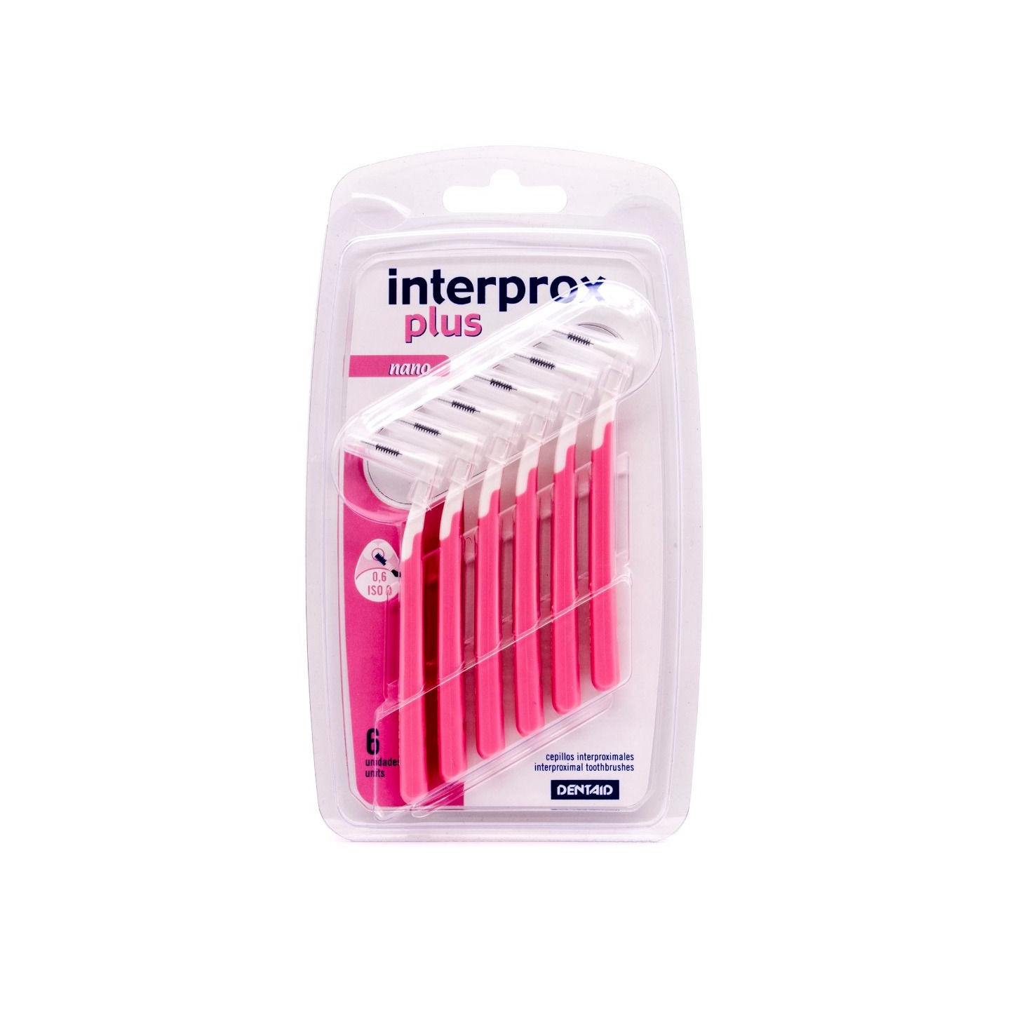 Interprox Plus Nano cepillos interdentales 6 unidades - Cepillos interdentales | STG Farma