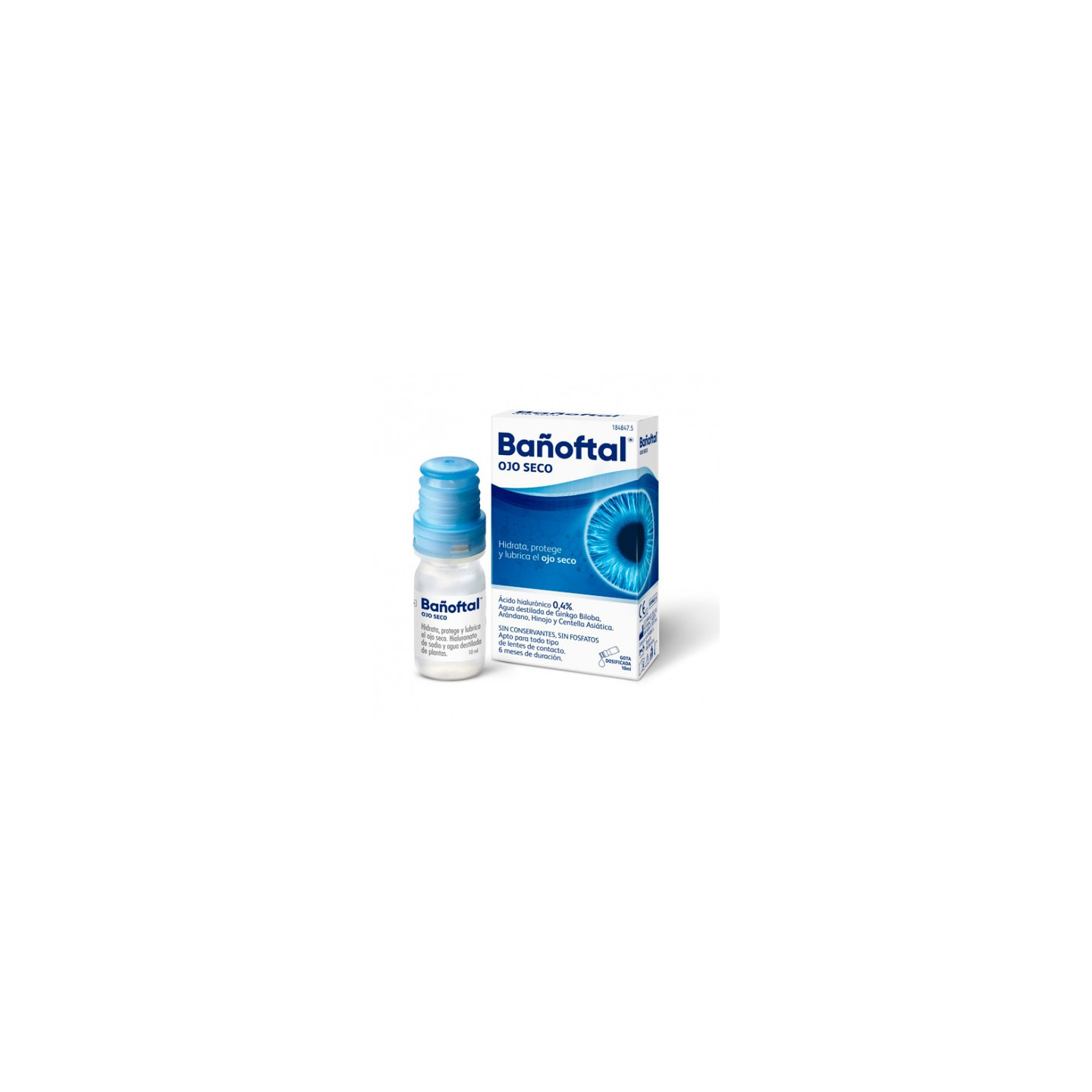 Bañoftal multidosis ojo seco 10 ml