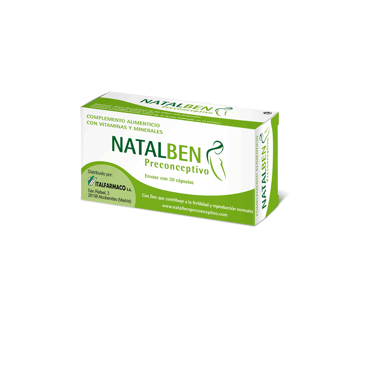 Natalben Preconceptivo 30 cápsulas