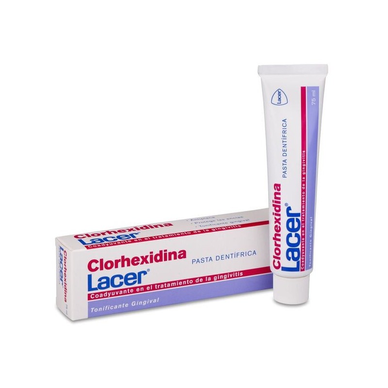 Pasta dentrífica Clorhexidina Lacer 75 ml