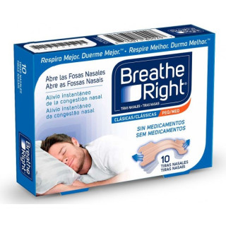 Breath Right tiras clásicas grandes 10 unidades - Tiritas y apósitos | STG Farma