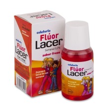 Colutorio Lacer junior semanal sabor fresa 100 ml