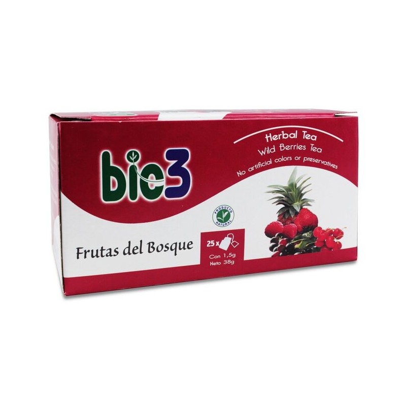 Bio3 Frutas del bosque 25 ud